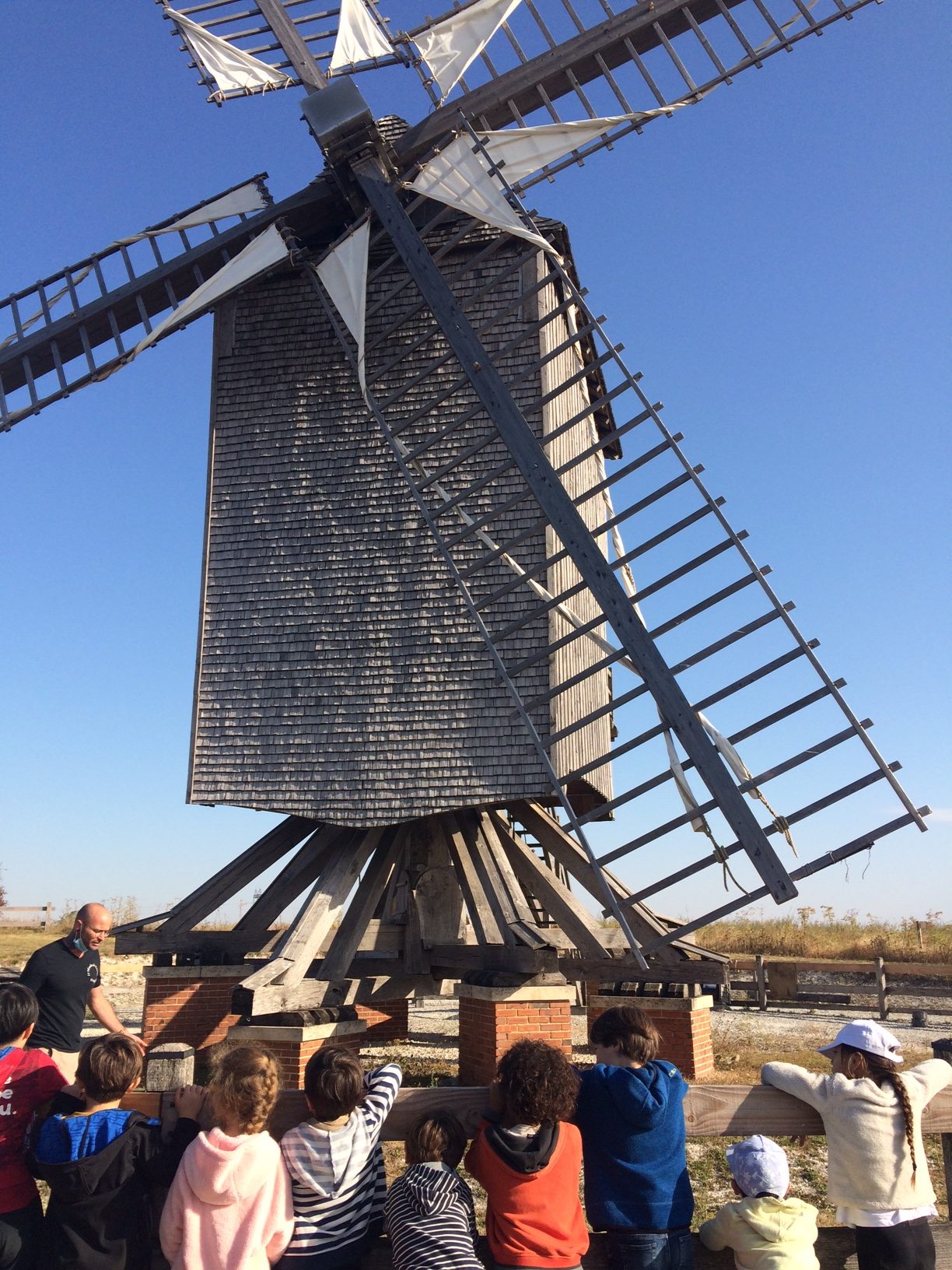 Visite du moulin de Dosches