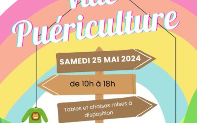 Vide-puériculture à l’école Blanchefleur le samedi 25 mai