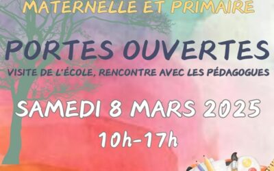 Portes Ouvertes le samedi 8 mars 2025